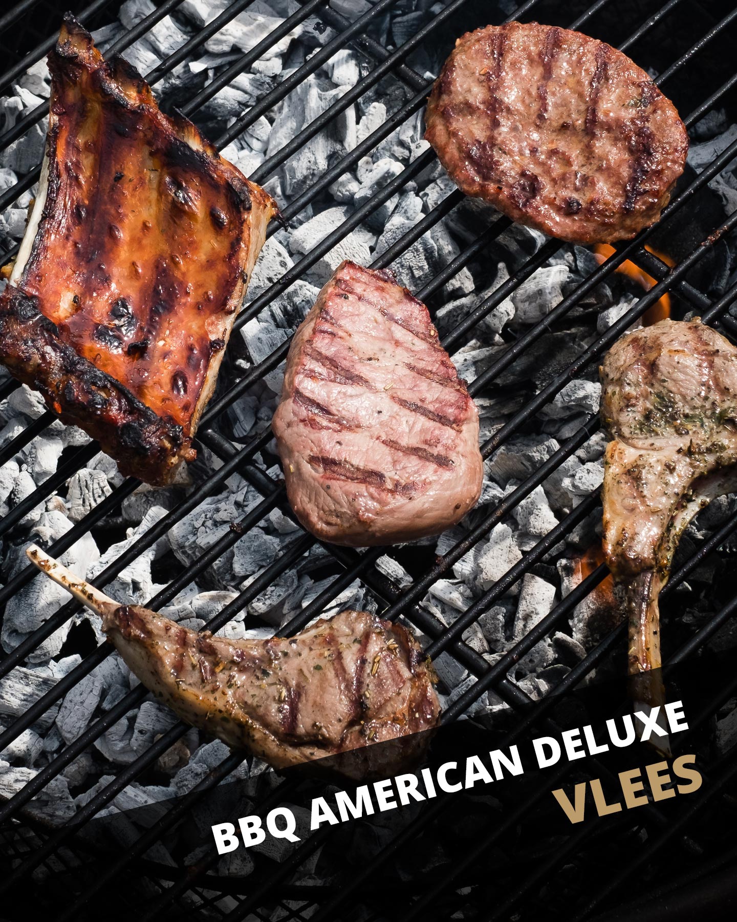 BBQ American Deluxe - vlees (400 gr)